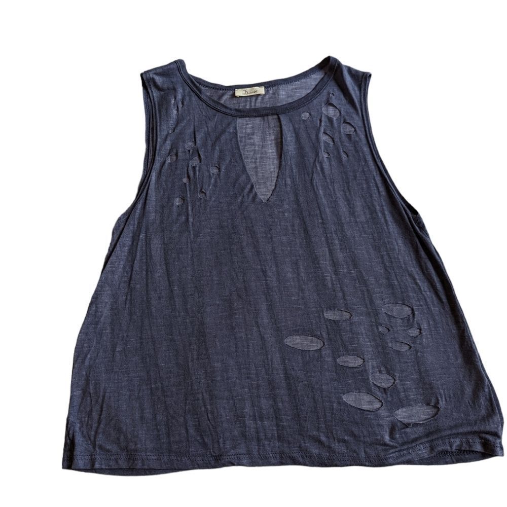 Cut Out Muscle Tee - Tank